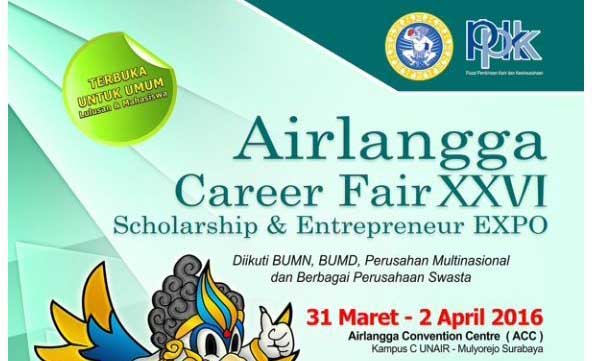 Airlangga Career Fair XXVI Scholarship & Entrepreneur Expo
