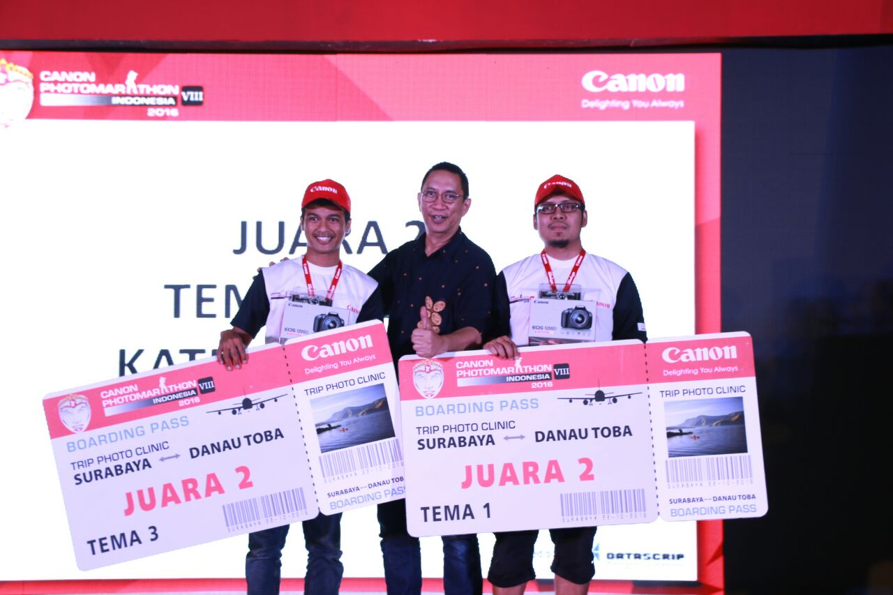 Mahasiswa Departemen Teknik Elektro dan Informatika FT-UM Raih Juara 2 Di Ajang Canon Photomarathon Indonesia 2016
