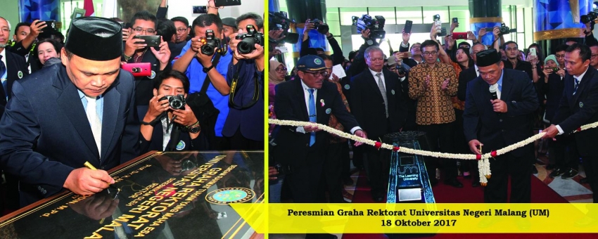 Peresmian Graha Rektorat Universitas Negeri Malang (UM)