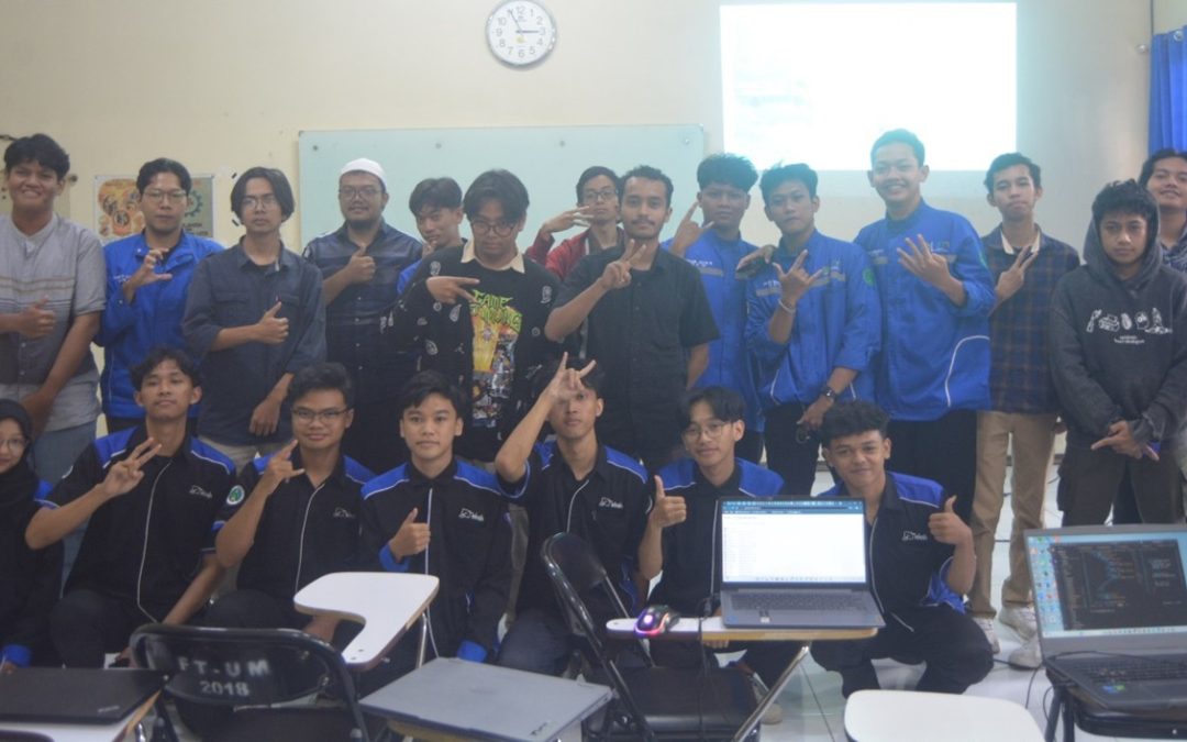 Workshop Game“Code Your World: Kreativitas dan Logika dalam Game Interaktif” DTEI Day oleh HMD TEI FT UM