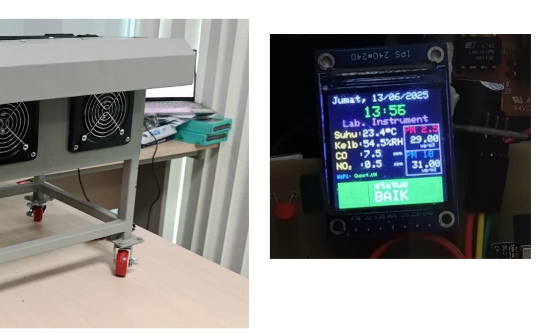 Inovasi Sistem Detektor Polusi Udara Ruang Laboratorium Berbasis IoT Terintegrasi SIONLAP-V2 : Optimalisasi Sistem Informasi dan Manajemen Laboratorium Pendidikan.
